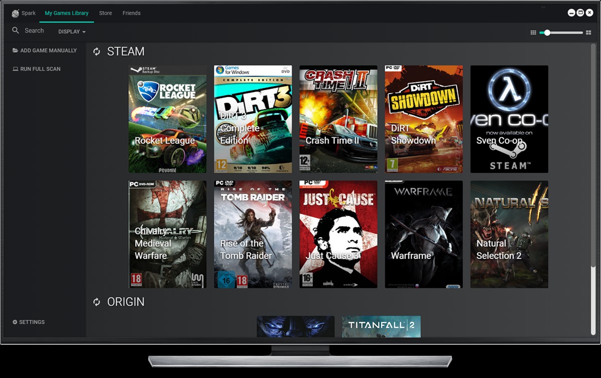 C game launcher. Spark Console. Games Launcher PC. Scan стим. Game Libraries for Windows.