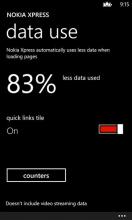 Nokia Xpress on a Windows Phone