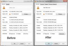 Transcoding a Bluray rip: before and after