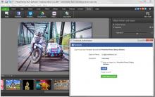 PhotoPad Photo Editor Share functionality