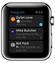 Telegram Apple Watch #1